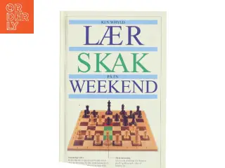 Lær skak på en weekend af Kenneth Whyld (Bog)