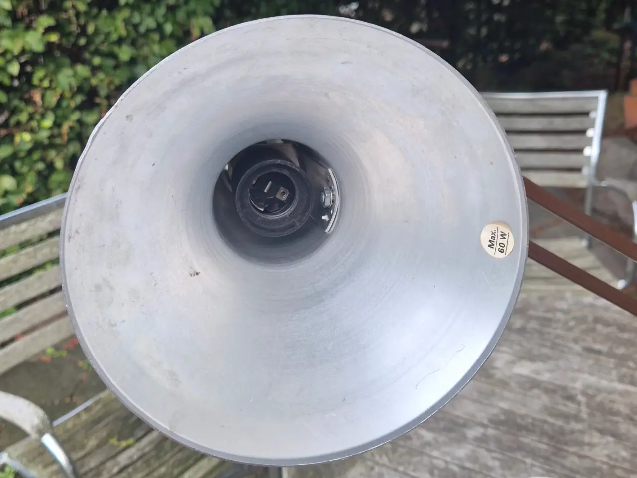 Billede 9 - Velholdt chokoladebrun arkitektlampe