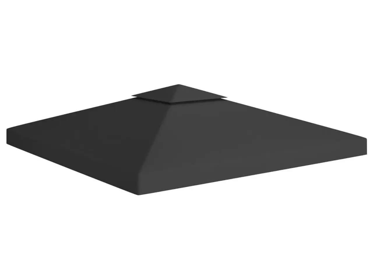 Billede 1 - Pavillontag 2 lag 3x3 m 310 g/m² sort