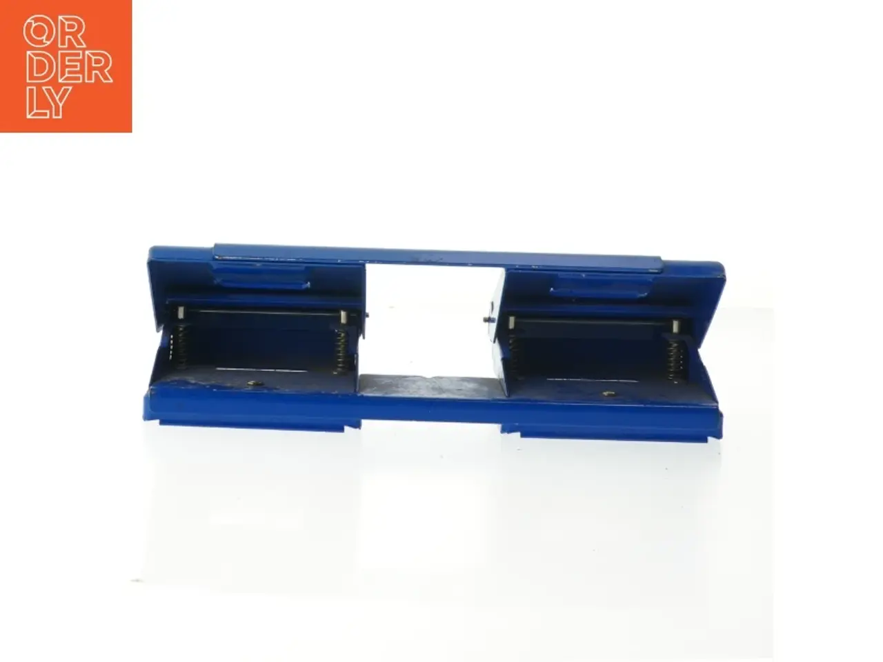 Billede 2 - Blå dobbelt hulmaskine (str. 26x11 cm)