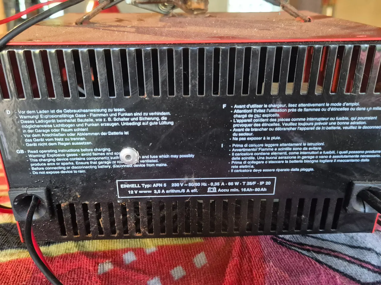 Billede 2 - Einhell AFN 5 batterilader