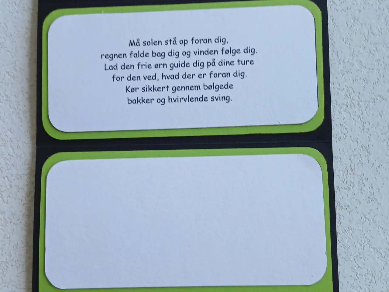 Billede 5 - kort med motorcykel motiv på sælges