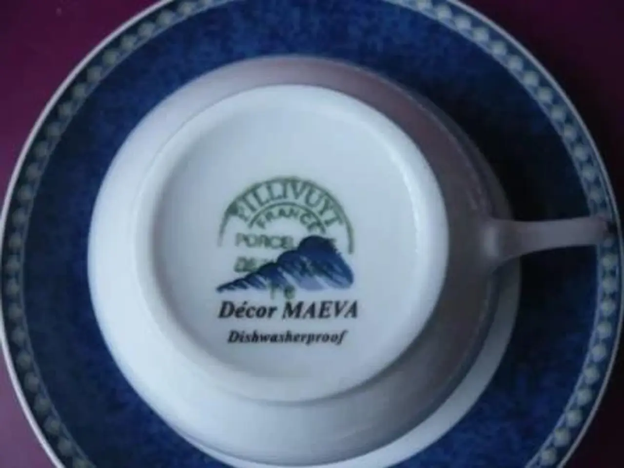 Billede 2 - Pillivuyt Maeva kaffekop med underkop