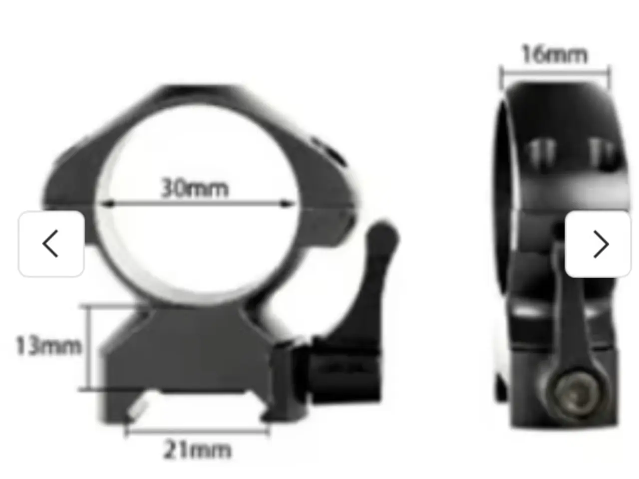 Billede 2 - QR Stålmontage i 30 mm model høj.