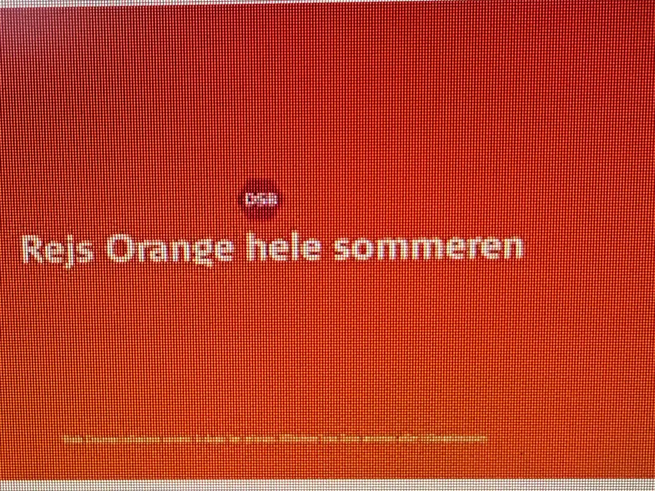 Billede 1 - Orange billet Aarhus - kbh