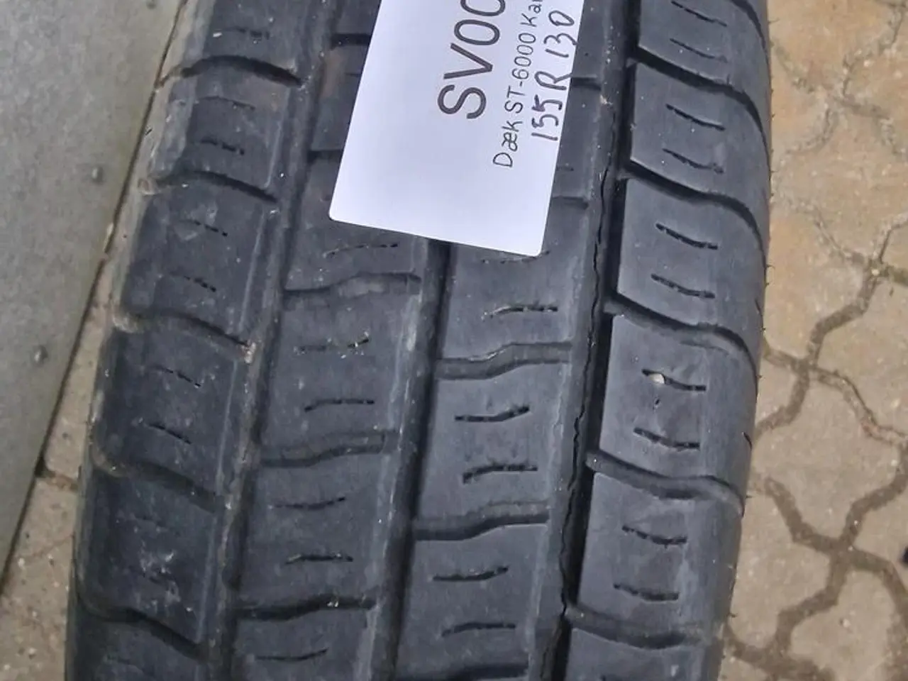 Billede 1 - Trailerhjul med dæk 155 R13 90/88 N, 1 stk.