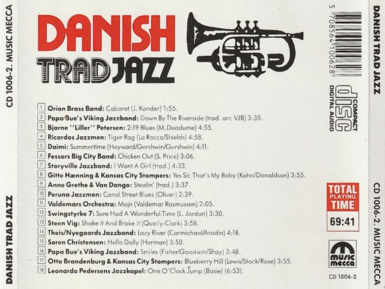 Billede 5 - Diverse kunstnere – Danish Trad Jazz Vol. 1 – CD
