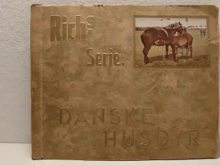 Rich´s Serie: Danske Husdyr fra 1932