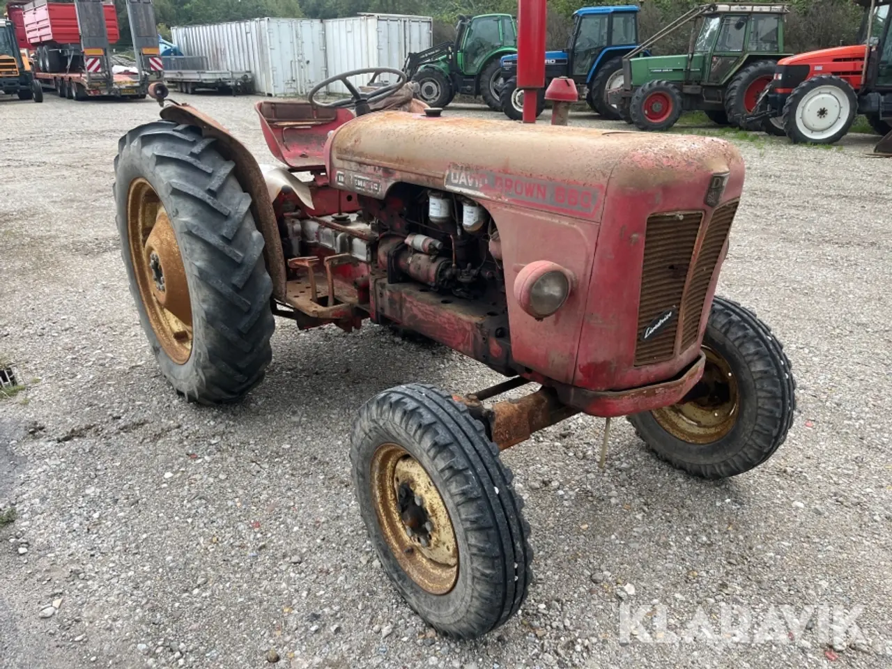 Billede 2 - Traktor David Brown 880/C 4 Cylindret.