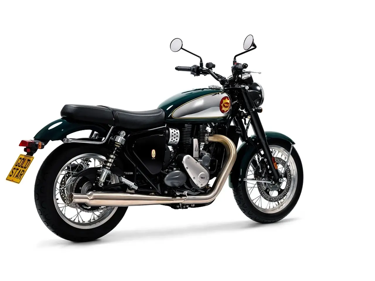 Billede 1 - BSA Goldstar 650 Highland green Tilbud 94999