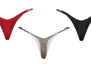 Lavtaljet G-streng (3 par for 45)