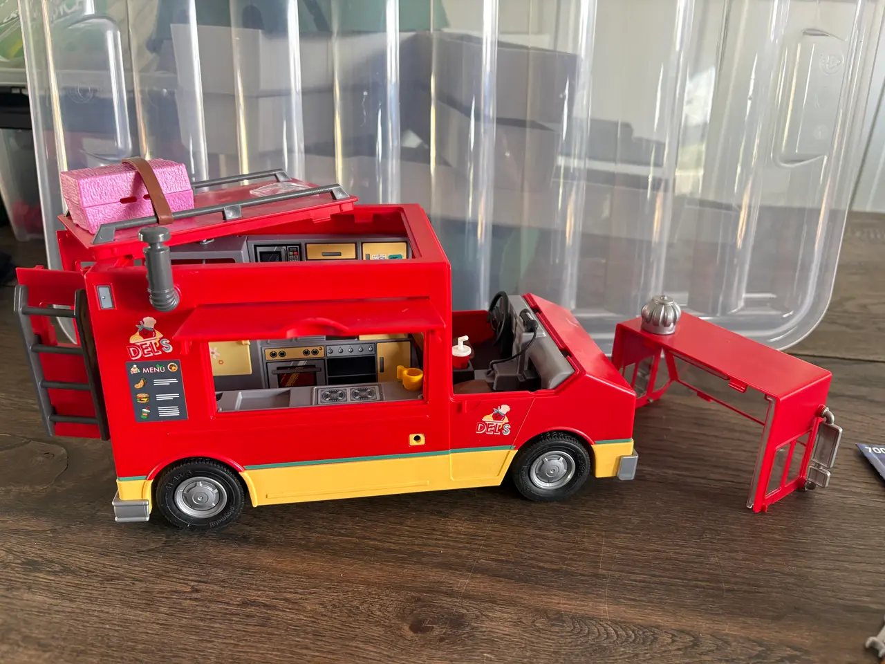 Billede 5 - PLAYMOBIL Del’s foodtruck 70075
