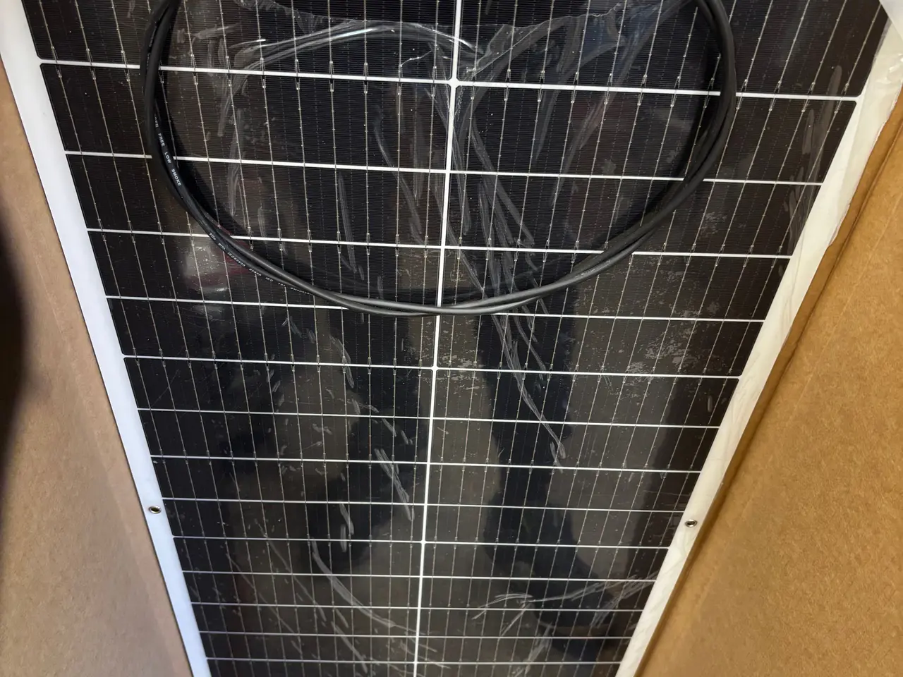 Billede 1 - 100W solpanel 18 volt  i høj kvalitet,