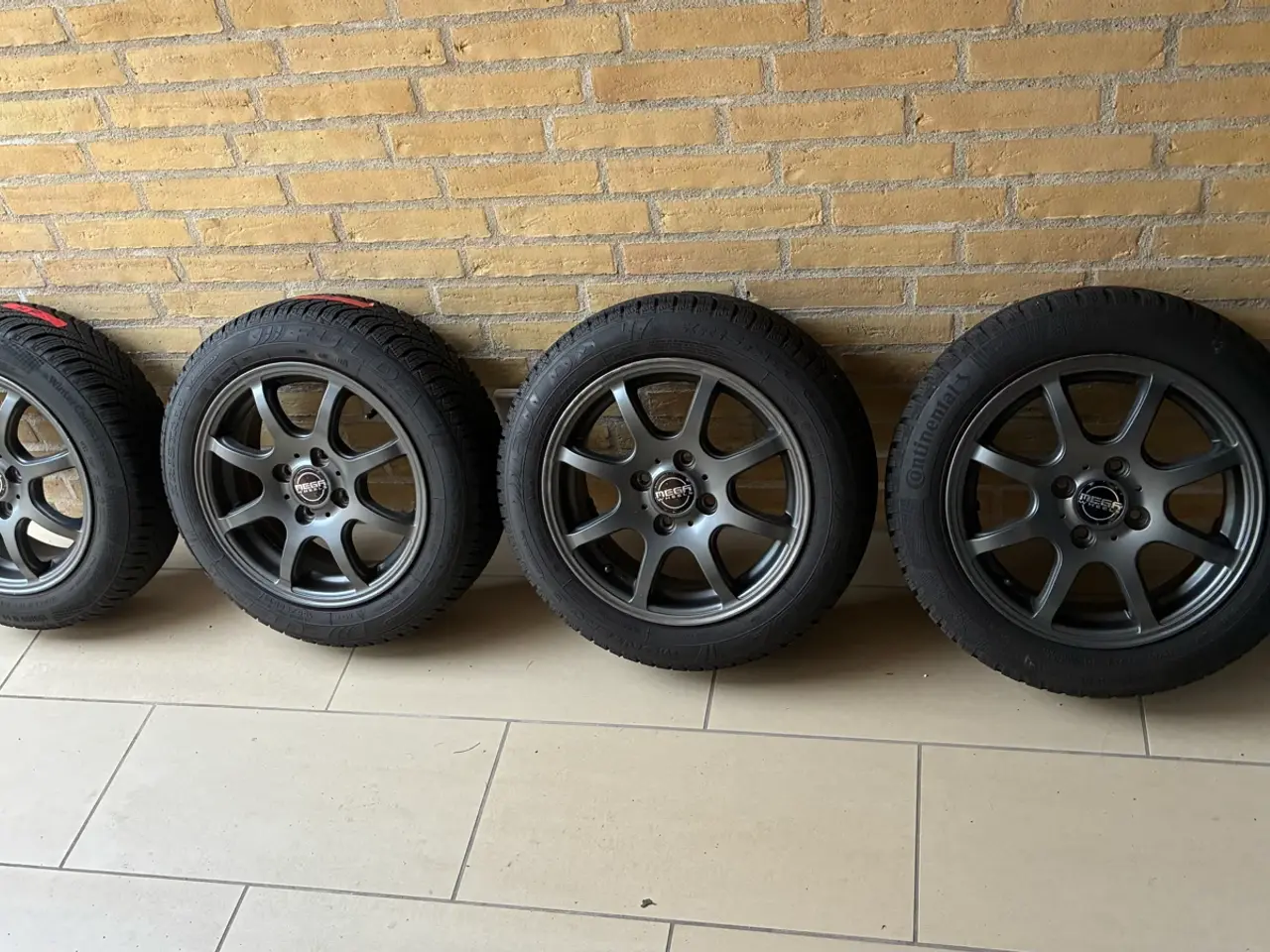 Billede 1 - Kia Picanto vinterdæk med fælge