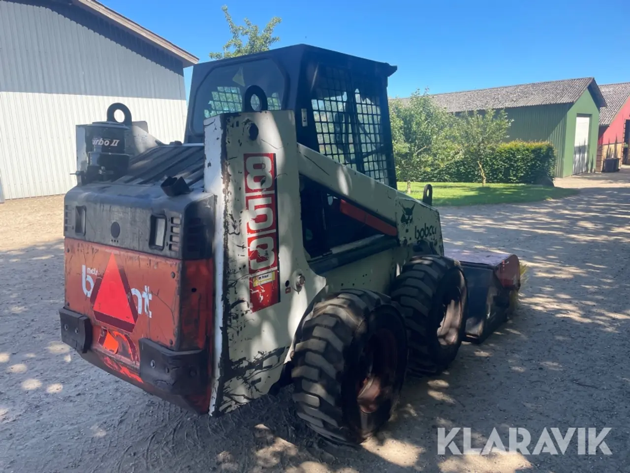Billede 5 - Minilæsser Bobcat 853 med tilbehør