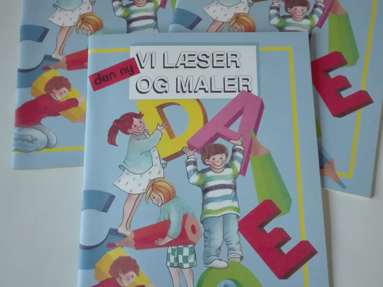 Billede 1 - Den ny Vi læser og maler 1. trin