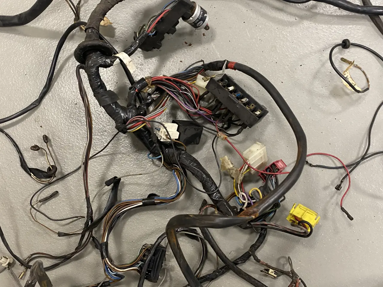 Billede 2 - Opel Kadett c ledningsnet