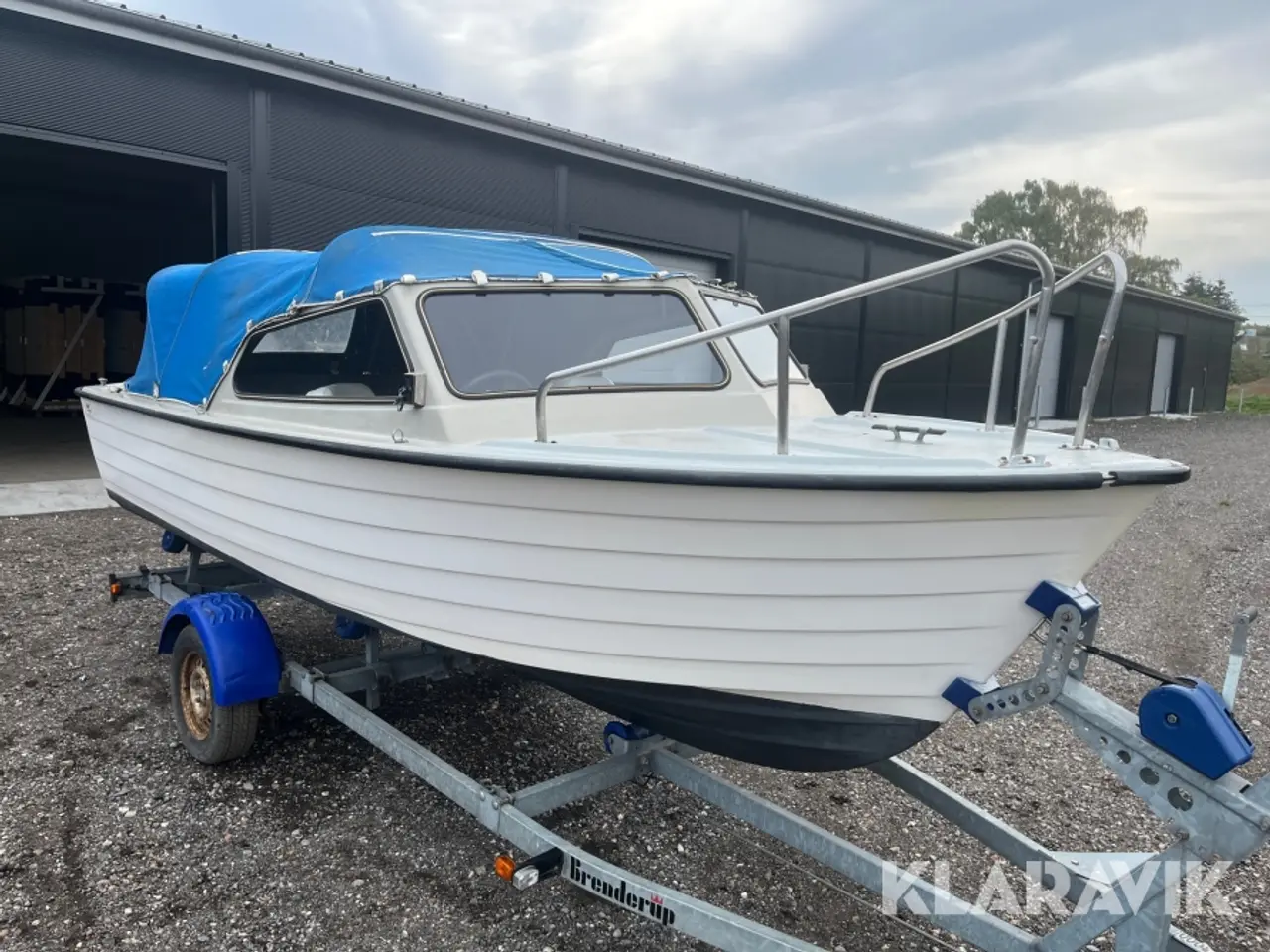 Billede 2 - Motorbåd Hewa/Yamaha 16Fod/25HK med Trailer