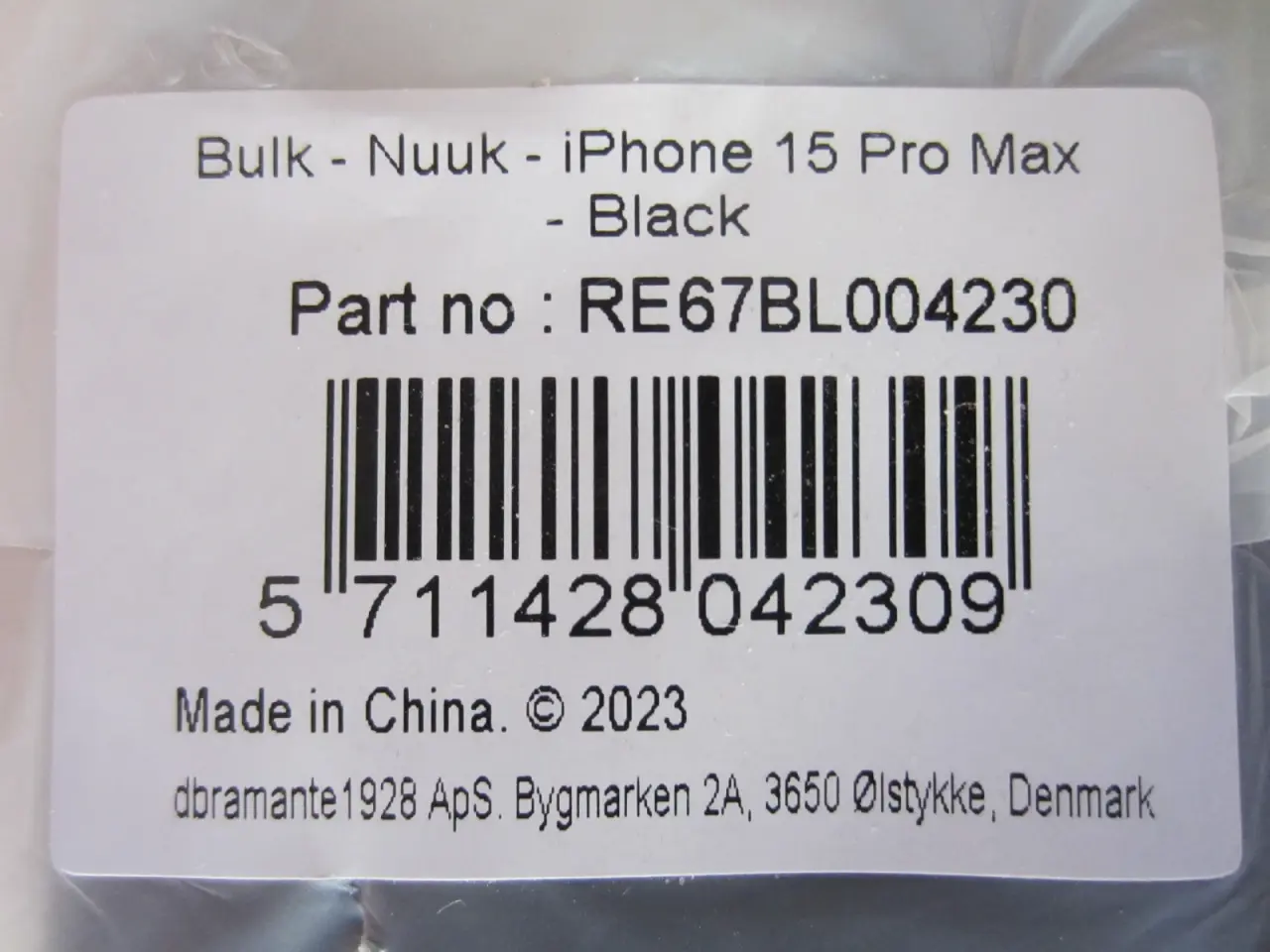 Billede 3 - dbramante Bulk - Nuuk - iPhone 15 Pro Max – Black