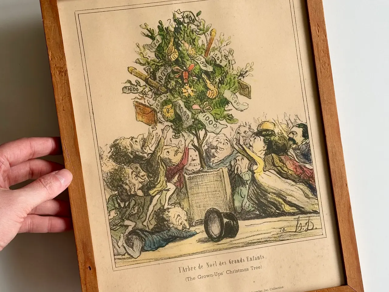 Billede 1 - Fransk satire, juletræ