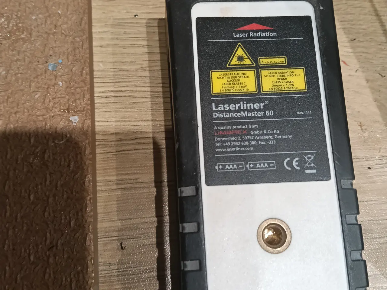 Billede 2 - Laserafstandsmåler (60m)