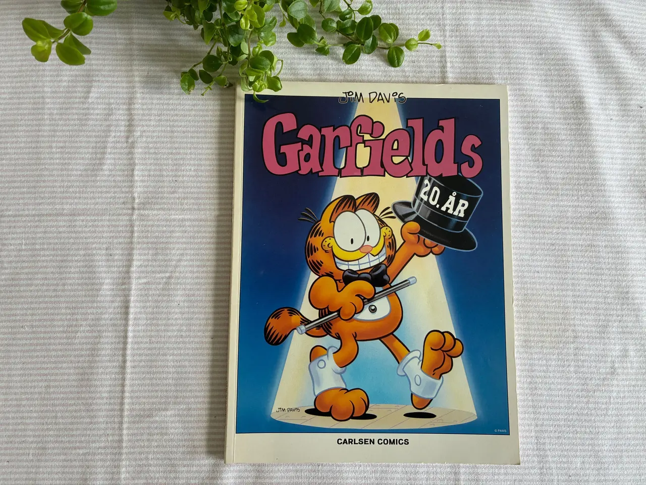 Billede 1 - Superflot Garfield-album - Garfields 20. år