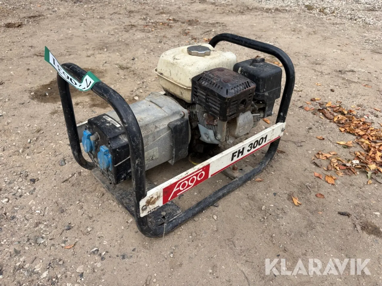 Billede 5 - Generator Fogo FH3001 2x230 volt.