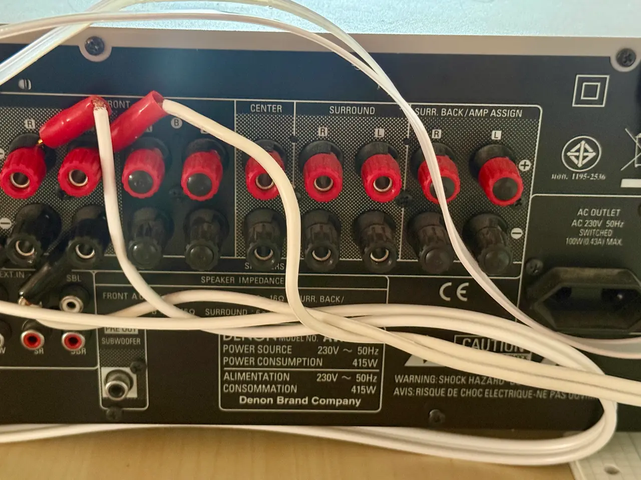 Billede 7 - Denon AVR 1708