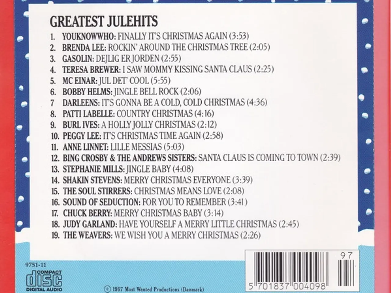 Billede 2 - Diverse kunstnere – Greatest Julehits – CD
