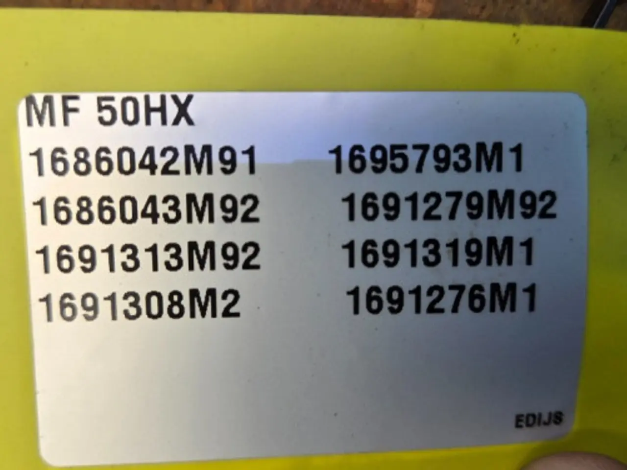 Billede 19 - Massey Ferguson 50HX Gearkasse 1686042M91