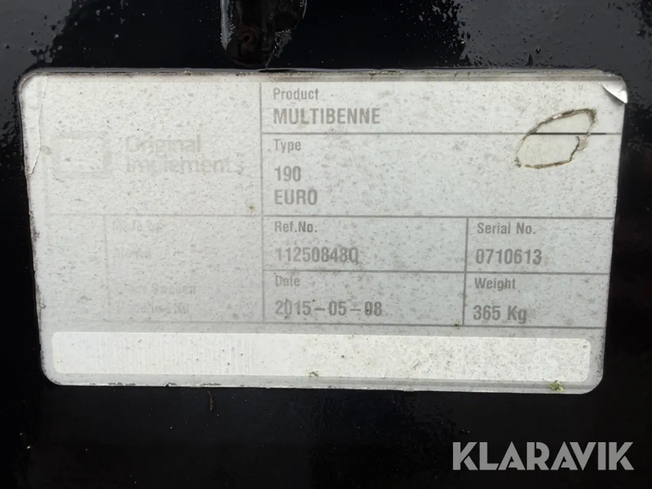 Billede 9 - Multiskovl Sima S25 - med hydraulisk overfald,
