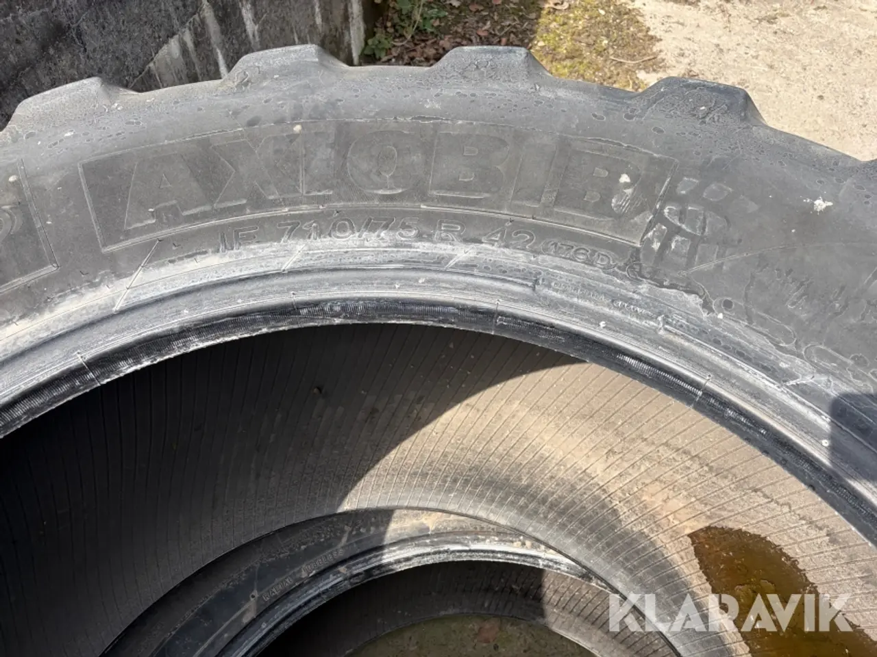 Billede 6 - Traktordæk Michelin Axiobib 710/75R42 - 2 styk