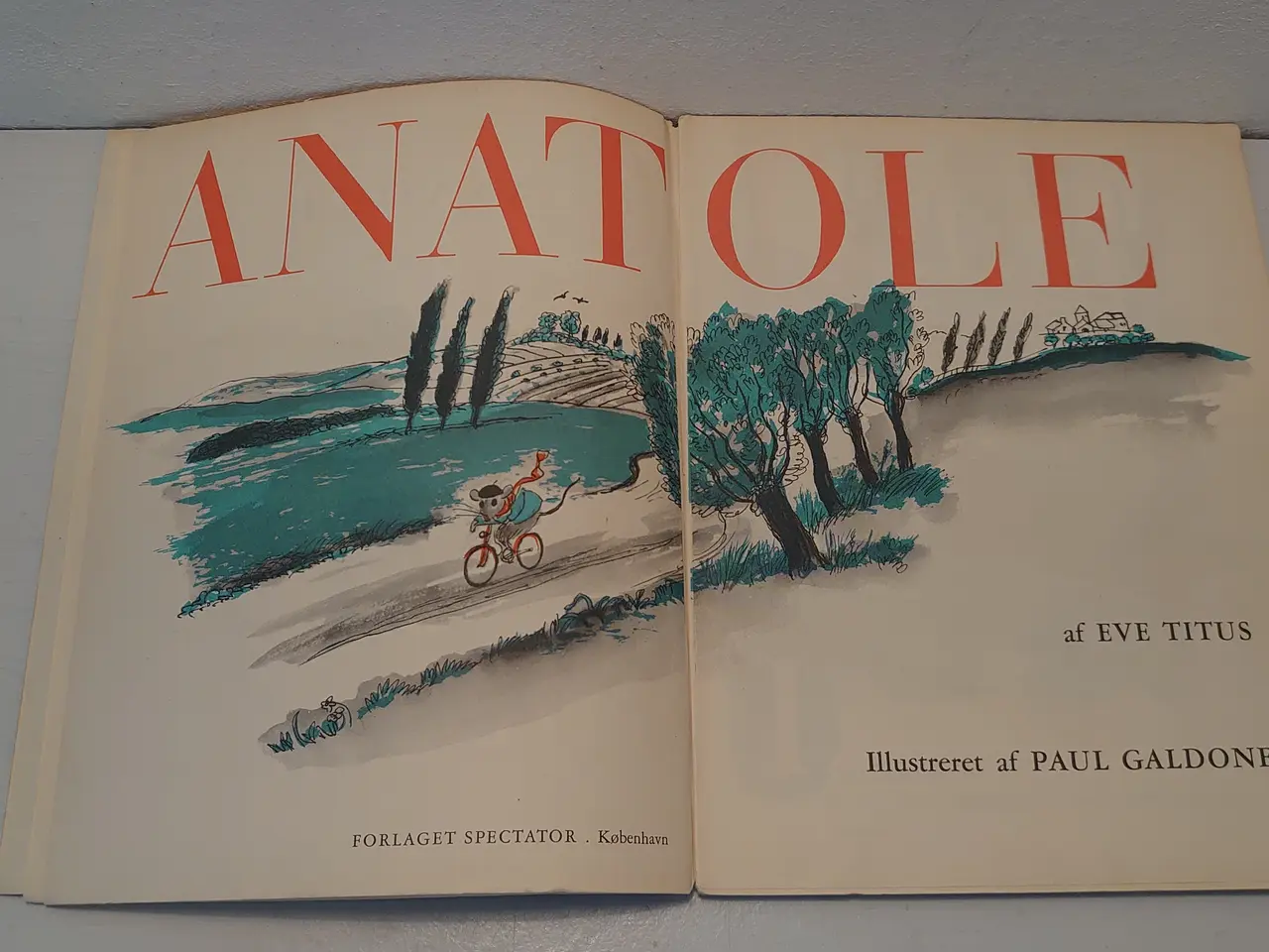 Billede 3 - Eve Titus:Anatole.ill. Paul Galdone.1.oplag 1958.