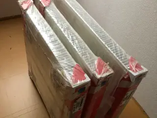 Komplet varmeinstallation med 3 radiatore