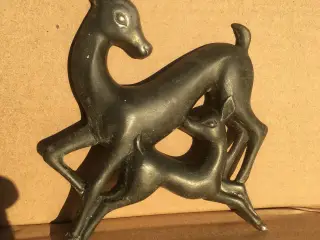 Rådyr metal vægdekoration