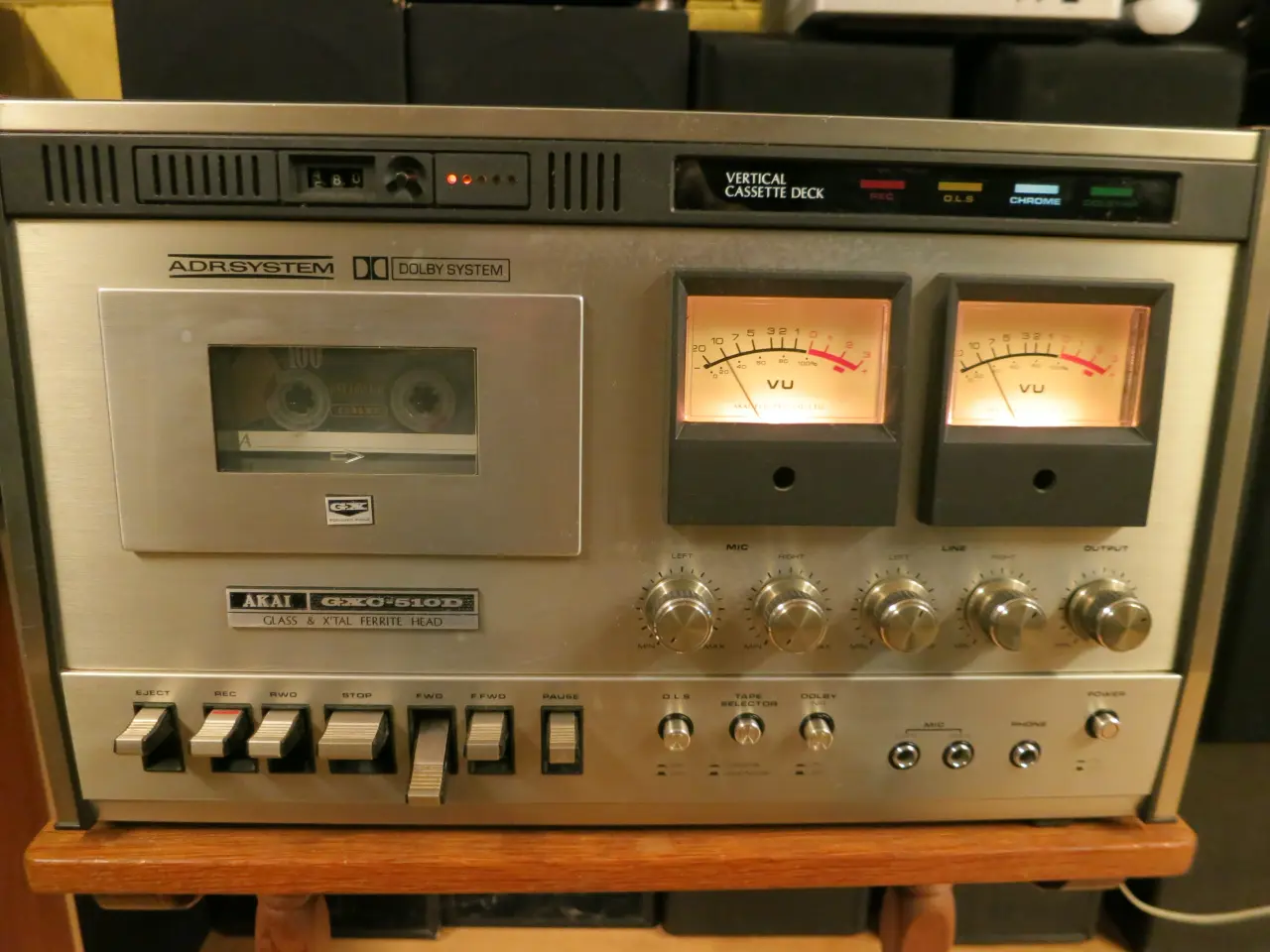 Billede 1 - VINTAGE AKAI GXC-510 KASSETTE-BÅNDOPTAGER