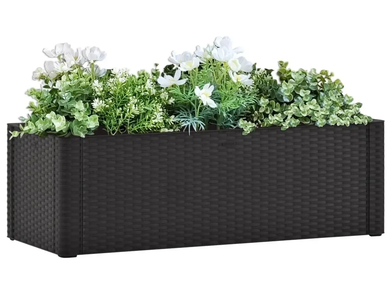 Billede 1 - Højbed med automatisk vandingssystem 100 × 43 × 33 cm - antracitgrå