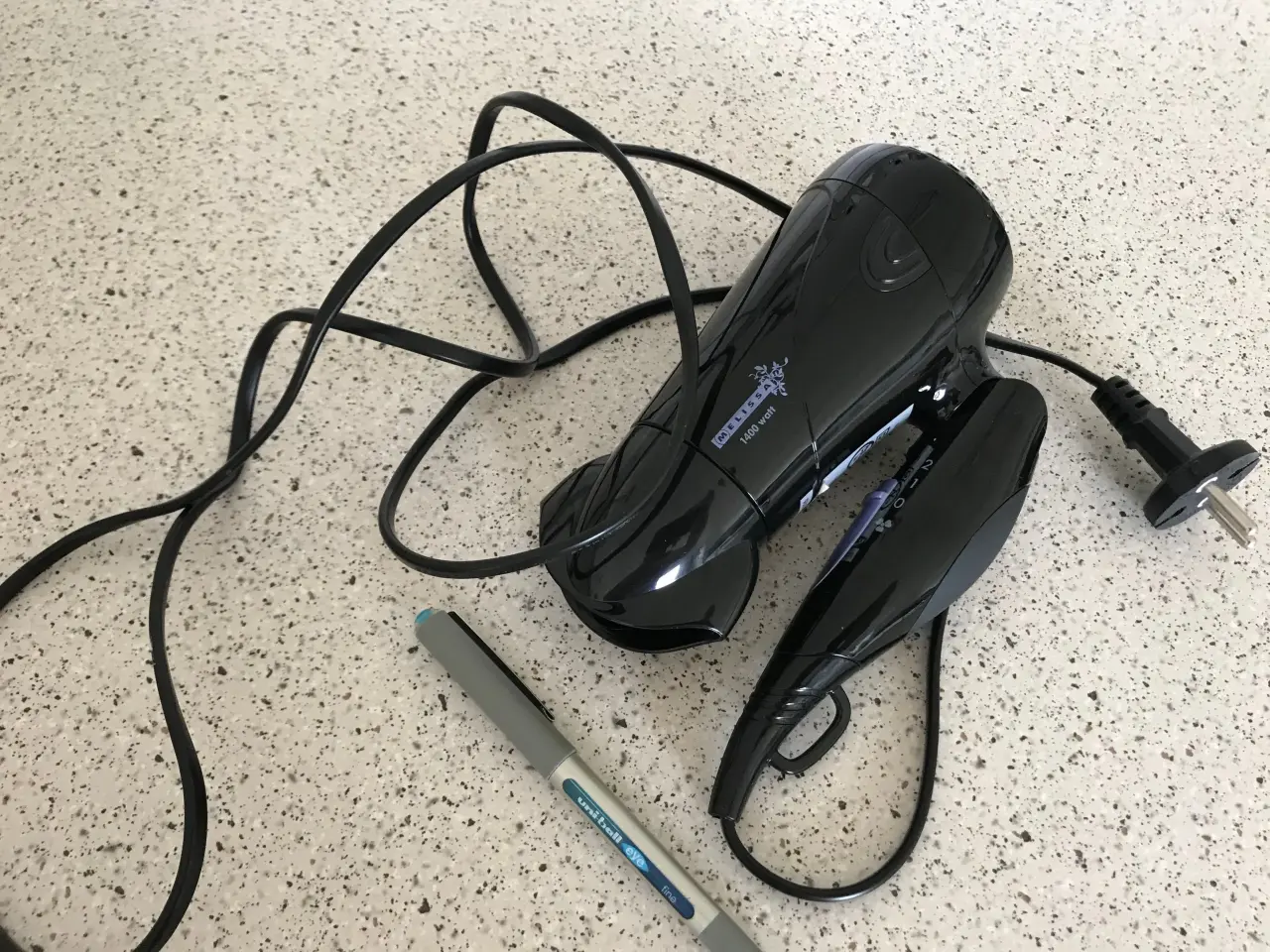 Billede 1 - MELISSA små rejse hårtørrer, 1400 watt