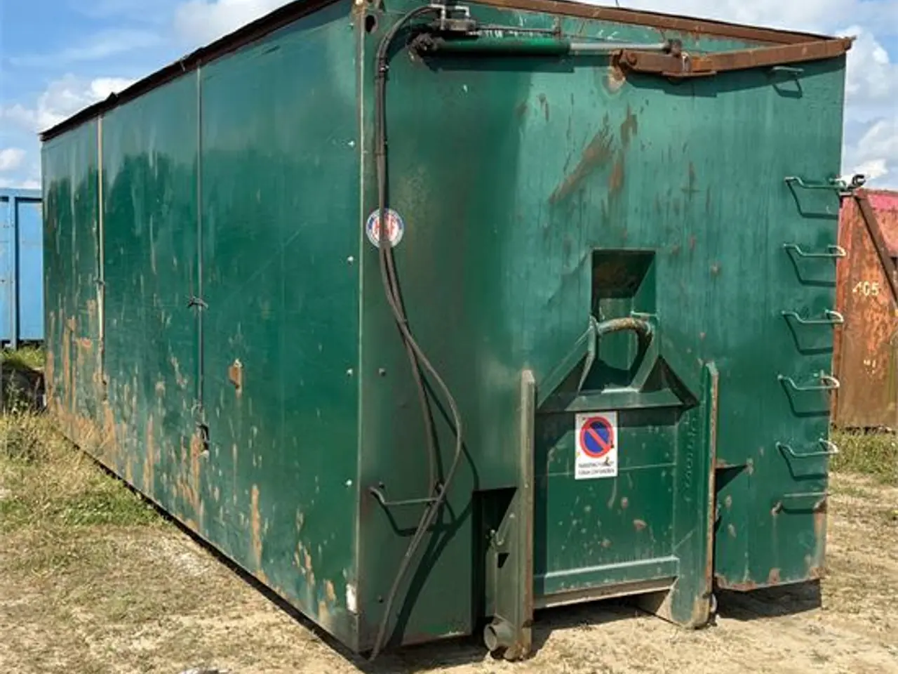 Billede 3 - ABC Container 45m3 - Hydraulic top