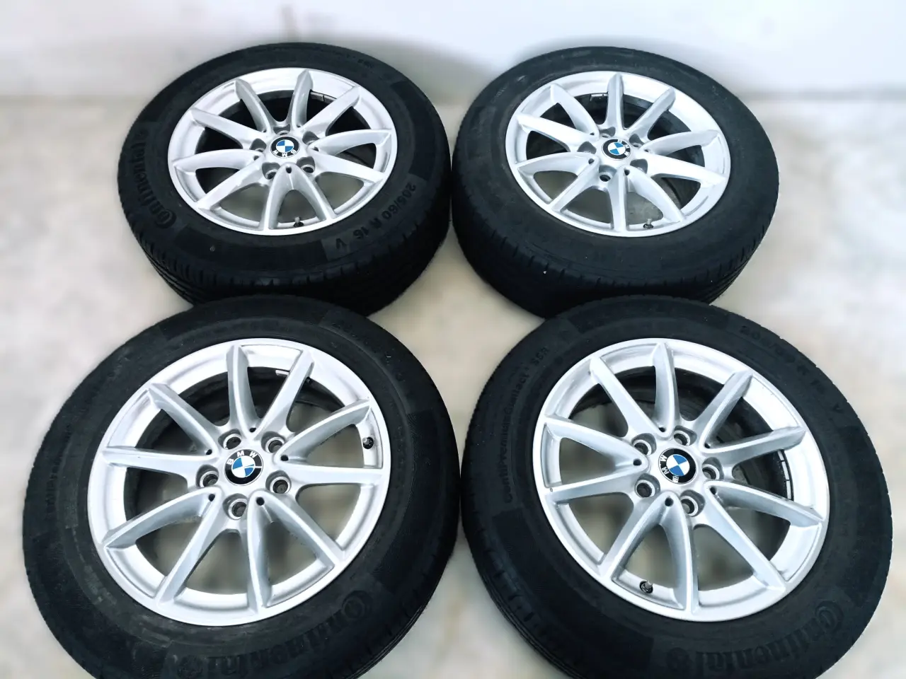 Billede 5 - 5x112 16" ET52 nav 66,6ø BMW sommersæt inkl.TPMS