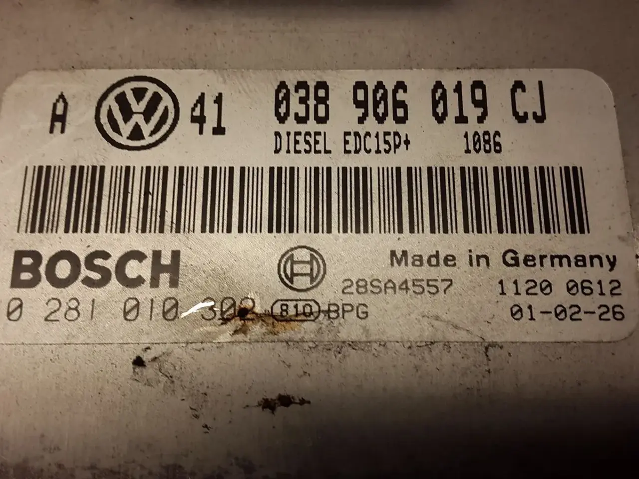 Billede 2 - Motor styring, injection til Golf 4