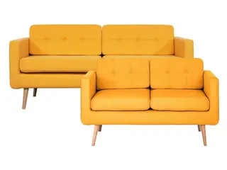 Novelty 3+2 pers. sofasæt - Gul Inari 41