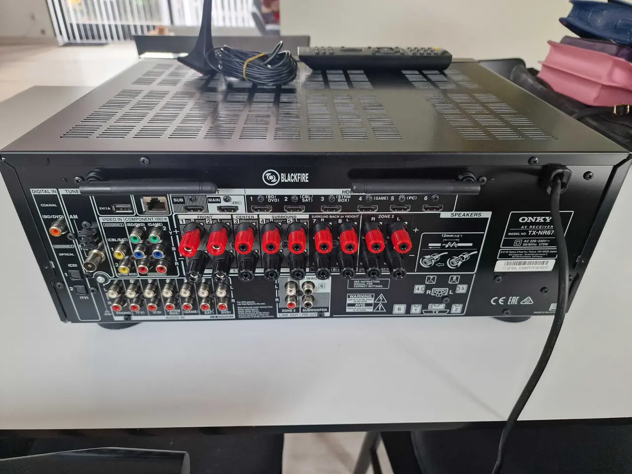 Billede 4 - Onkyo TX-NR676 7.2 Dolby Atmos / 4K AV-Receiver