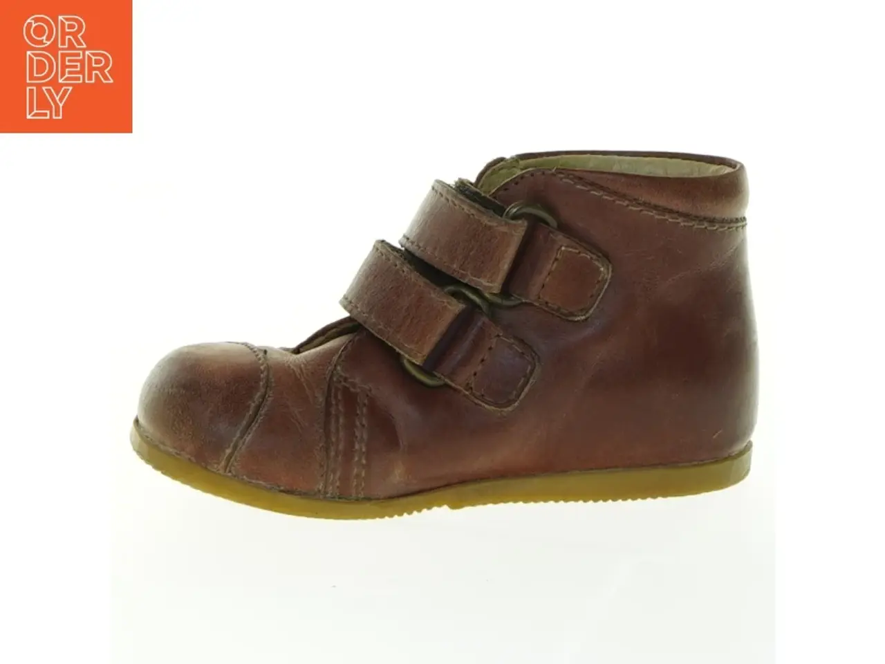 Billede 1 - Brune læderstøvler til børn fra Rap (str. 20 )