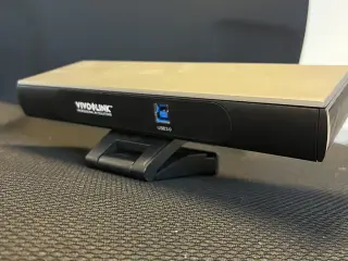 VivoLink 4K kamera til videokonference i sort