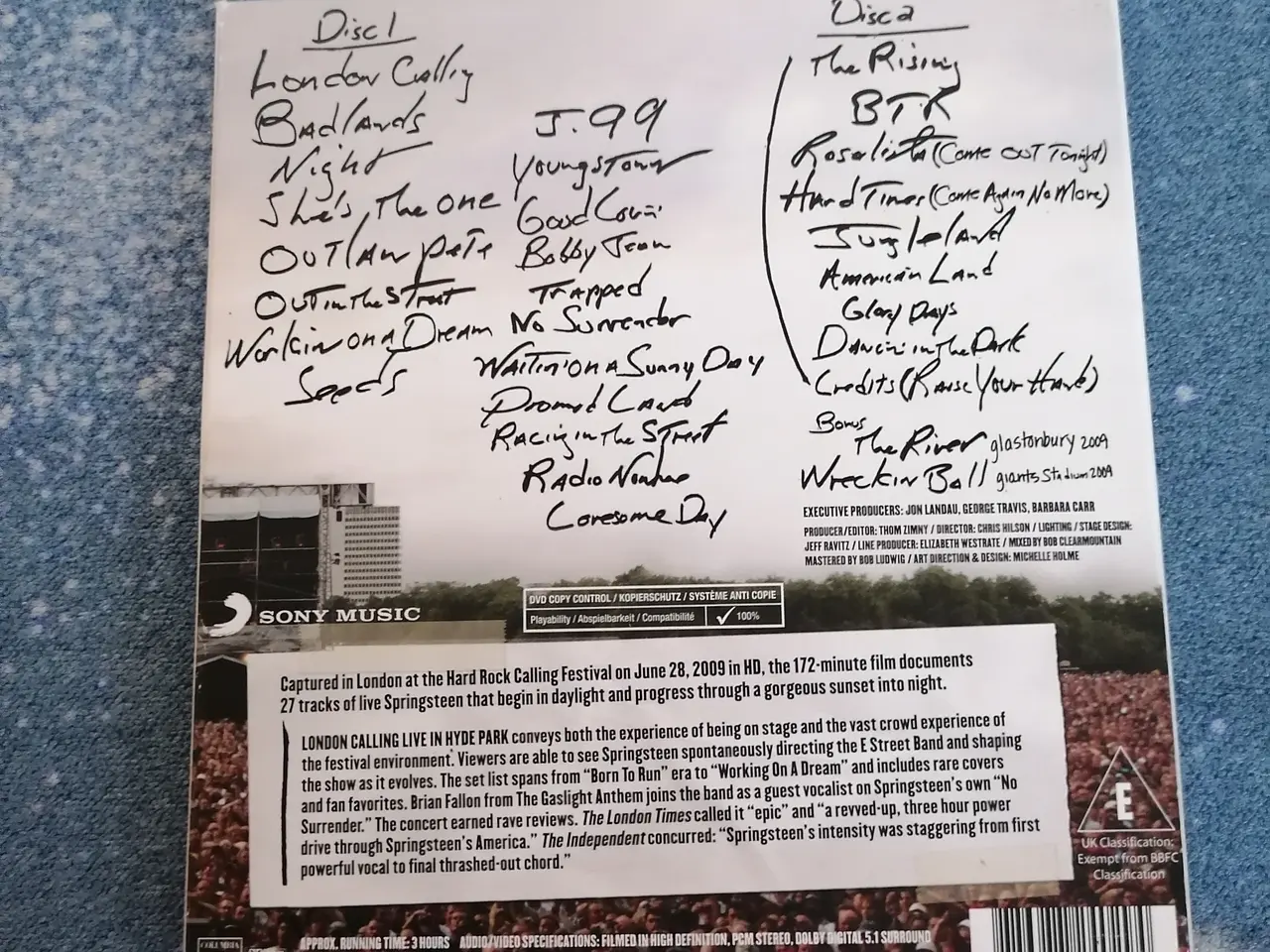 Billede 2 - Bruce Springsteen & The E-Street Band - London Cal