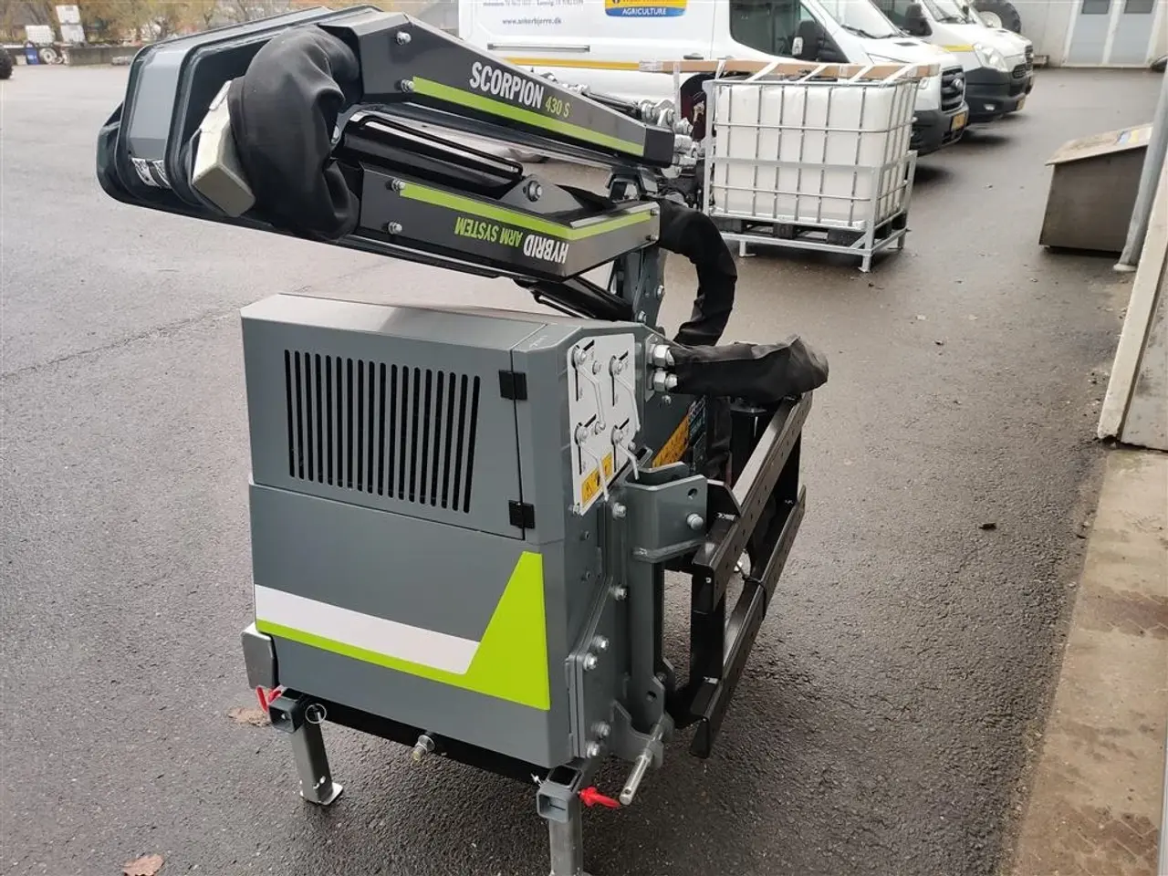 Billede 2 - GreenTec Scorpion 430 Basic Front Hydraulisk trukket (til læssemaskiner)