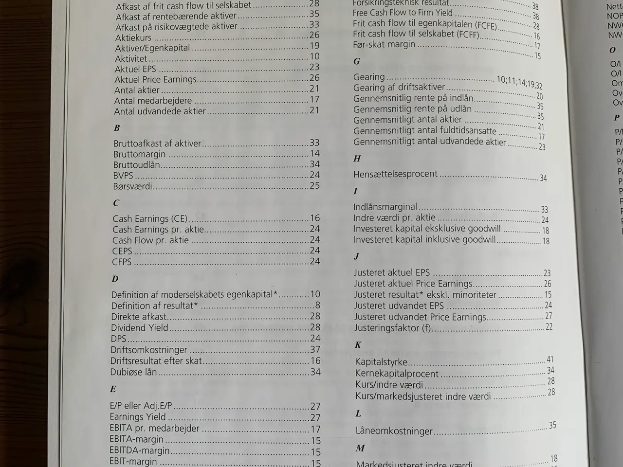Billede 3 - Anbefalinger & Nøgletal 2005 – Den Danske Finansan