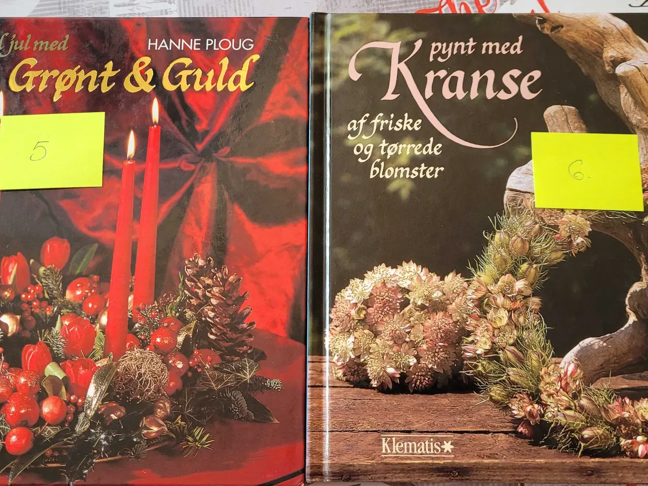 Billede 3 - Hanne Ploug blomster bøger 
