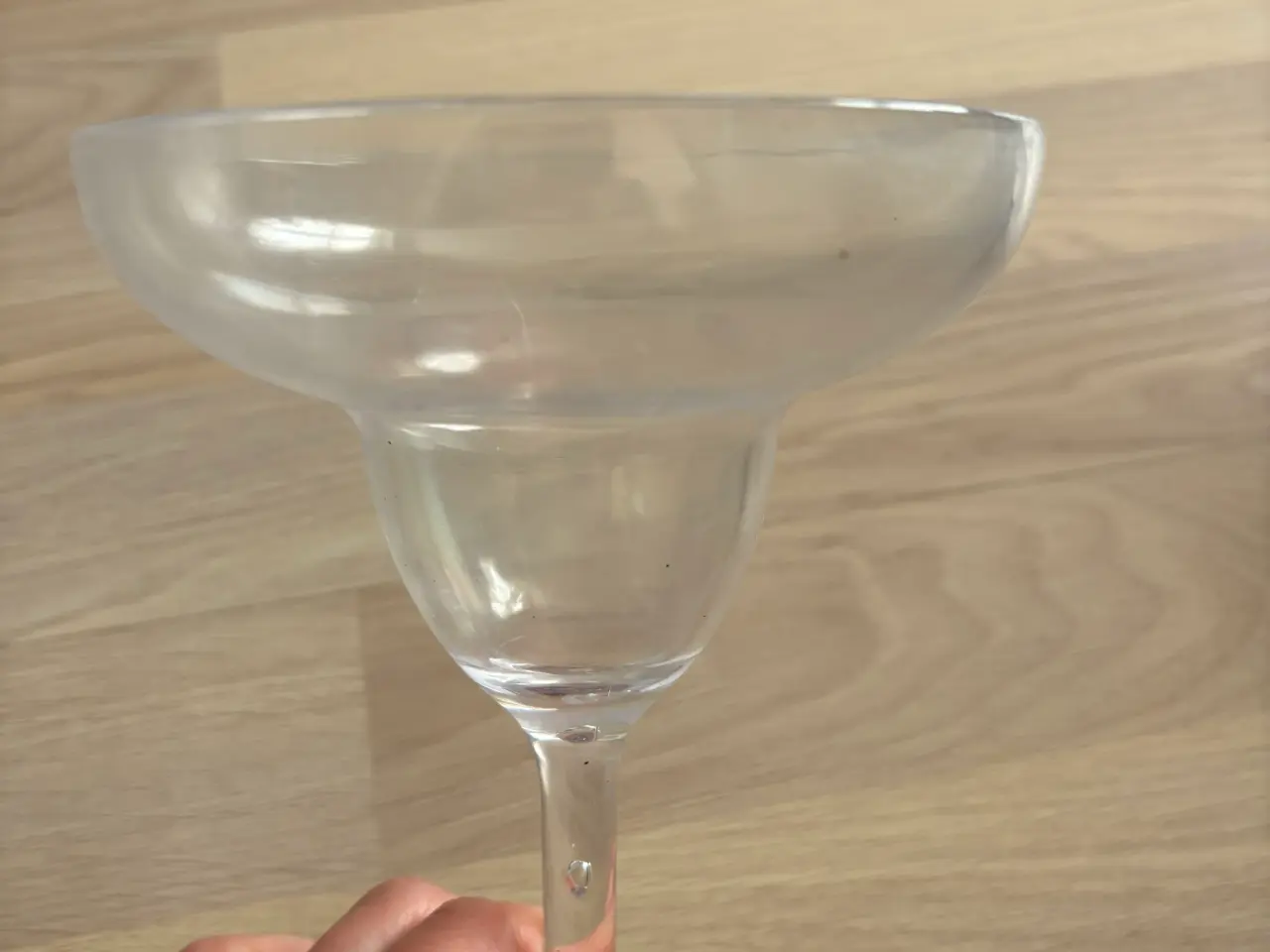 Billede 6 - margaritaglas på fod, klar plastik